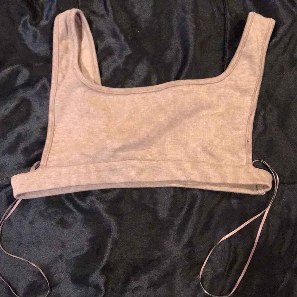 Crop top - mocha - Picture 4 of 4